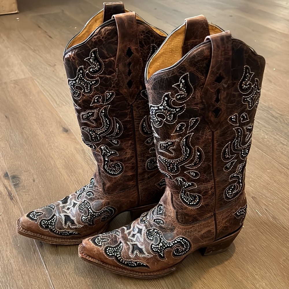 Cowboy boots corral size 8 - Picture 2 of 7
